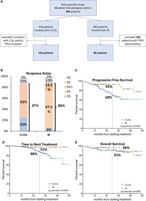 Obinutuzumab plus chlorambucil versus ibrutinib in previously untreated chronic lymphocytic leukemia patients without TP53 disruptions: A real-life CLL campus study